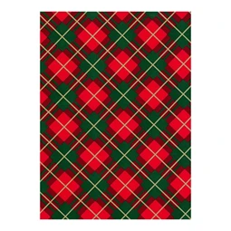 Díszcsomagoló papír 70x200cm Clairefontaine/Eurowrap tekercses 57g karácsonyi vegyes minták