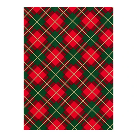 Díszcsomagoló papír 70x200cm Clairefontaine/Eurowrap tekercses 57g karácsonyi vegyes minták