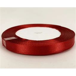 Díszkötöző szalag szatén 10mm x 22m bordó