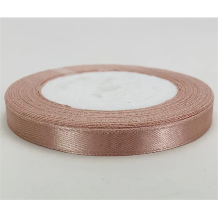 Díszkötöző szalag szatén 10mm x 22m oldpink