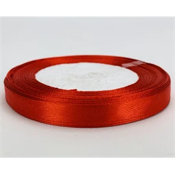 Díszkötöző szalag szatén 10mm x 22m piros