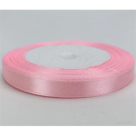 Díszkötöző szalag szatén 10mm x 22m rózsaszín