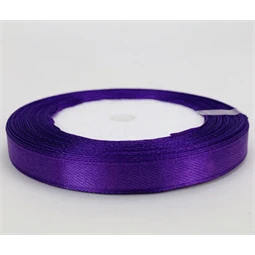 Díszkötöző szalag szatén 10mm x 22m sötétlila