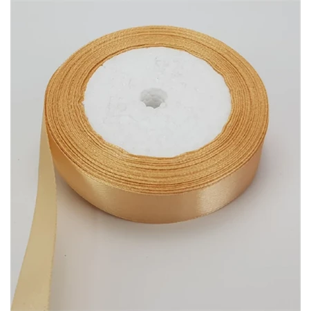 Díszkötöző szalag szatén 20mm x 22m barack