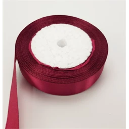Díszkötöző szalag szatén 20mm x 22m bordó