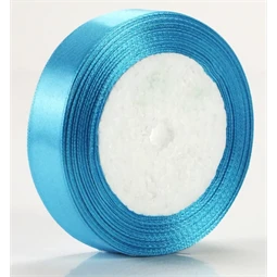 Díszkötöző szalag szatén 20mm x 22m égkék