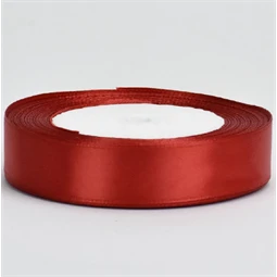 Díszkötöző szalag szatén 20mm x 22m piros