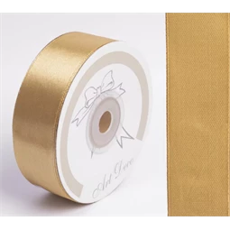 Díszkötöző szalag szatén 25mm x 25m arany