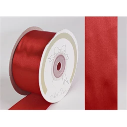Díszkötöző szalag szatén 38mm x 25m piros