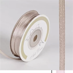 Díszkötöző szalag szatén 3mm x 50m vintage drapp