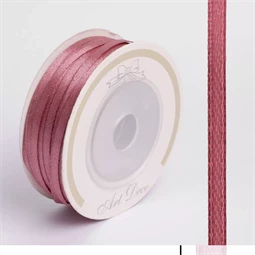 Díszkötöző szalag szatén 3mm x 50m vintage rose