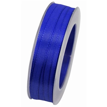 Díszkötöző szalag textil 10mm x 50m sötétkék