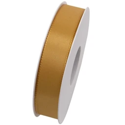 Díszkötöző szalag textil 25 mm x 50 m arany