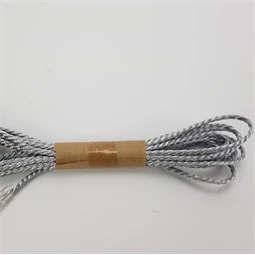 Díszkötöző zsinór sodrott 2mmx3m ezüst