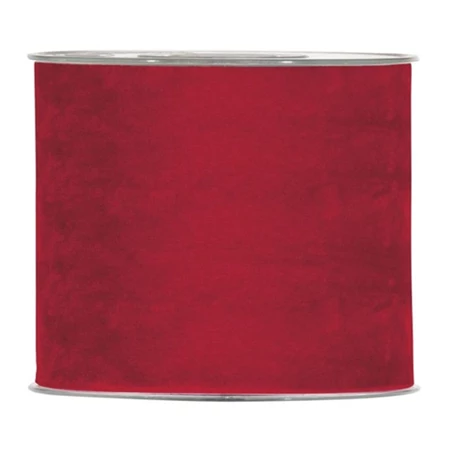 Díszkötözőszalag bársony 100 mm x 7 m piros