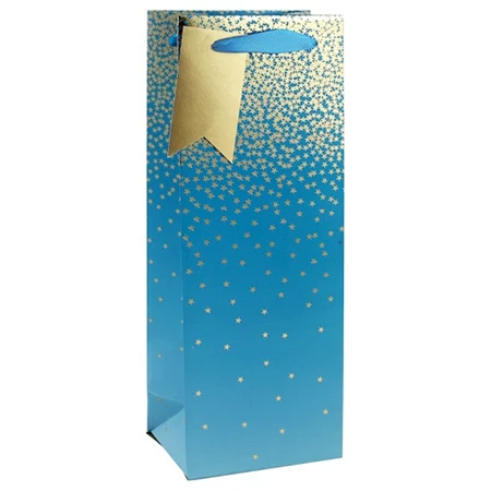 Dísztasak Clairefontaine/Eurowrap 12,7x35,5cm boros, kék ombre