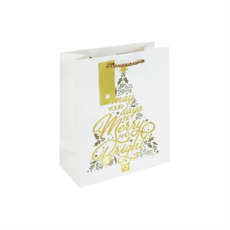 Dísztasak Clairefontaine/Eurowrap 21,5x25,3cm Merry & bright