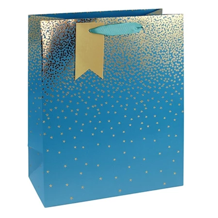 Dísztasak Clairefontaine/Eurowrap 26,5x33cm kék ombre