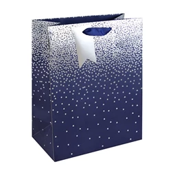 Dísztasak Clairefontaine/Eurowrap 26,5x33cm navy ombre