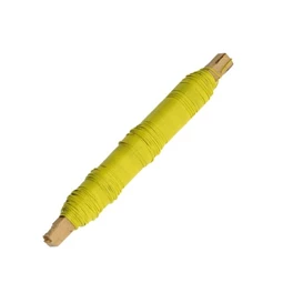 Drót 0,5mm fapálcikás 10dkg sárga színű