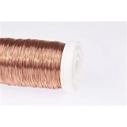 Drót 0,5mm sima 100gr réz színű