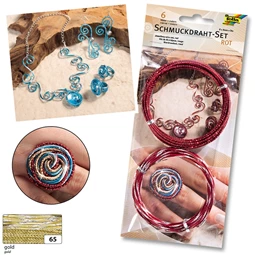 Drót szett 2db/csomag 2mmx3m-es arany