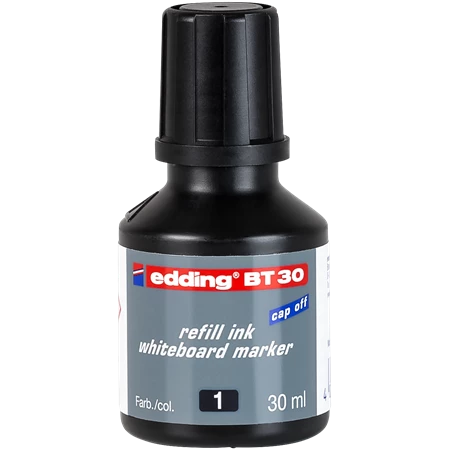 EDDING tinta táblamarkerhez BT 30 fekete 30ml