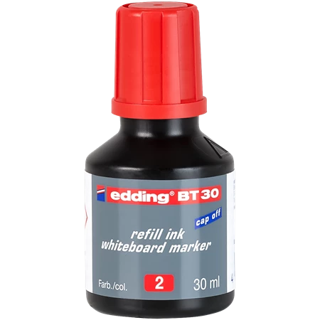 EDDING tinta táblamarkerhez BT 30 piros 30ml