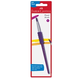 Ecset  6-os Faber-Castell puha tapintású, bliszterben