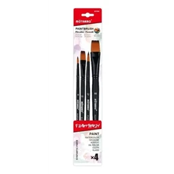 Ecset készlet 4db-os 6,10,12,16 Nylon
