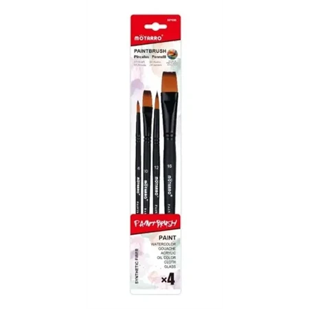Ecset készlet 4db-os 6,10,12,16 Nylon