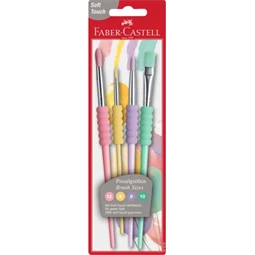 Ecset készlet 4db-os Faber-Castell (4 , 8, 10, 12)