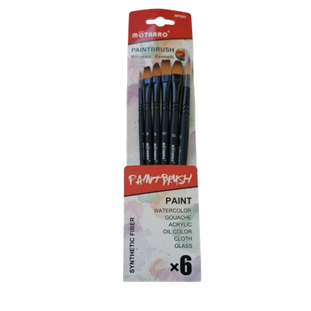 Ecset készlet 6db-os