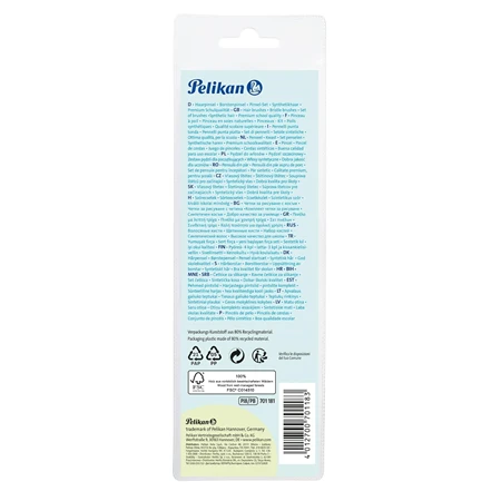Ecset készlet 8db-os PELIKAN vegyes fejű
