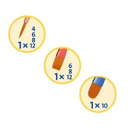 Ecset készlet 8db-os PELIKAN vegyes fejű