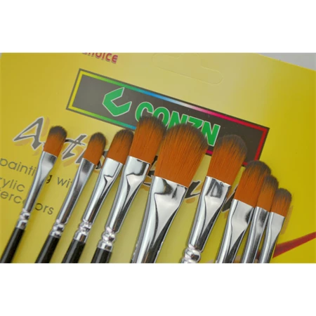 Ecset készlet 9db-os 0-2-4-6-8-10-12-14-16 macskanyelv