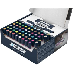 Ecsetfilc-filc 72db-os kétvégű készlet  SCHNEIDER Paint-It 040 Twin marker Set complete, 30 különböző szín