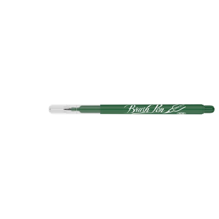 Ecsetfilc ICO sötét zöld brushpen