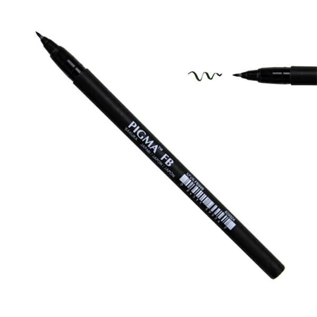 Ecsetfilc SAKURA BRUSH PIGMA FB, fekete