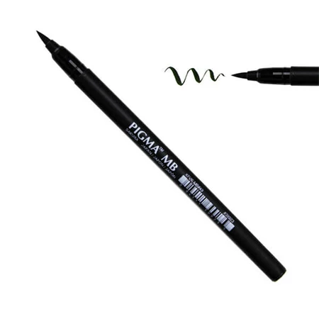 Ecsetfilc SAKURA BRUSH PIGMA MB, fekete