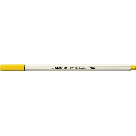 Ecsetfilc STABILO Pen 68 brush 568/44 citromsárga
