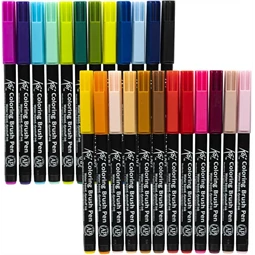 Ecsetfilc készlet 24db-os KOI