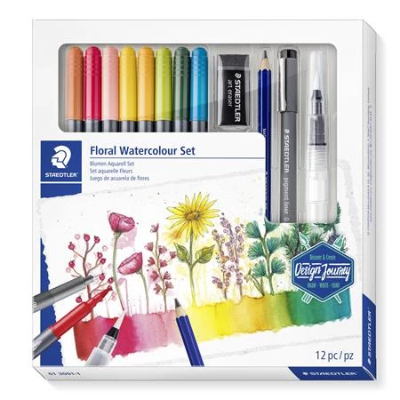 Ecsetfilc készlet 5db-os STAEDTLER Mixed Set kétvégű