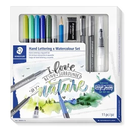 Ecsetfilc készlet 6db-os STAEDTLER Mixed Set kétvégű