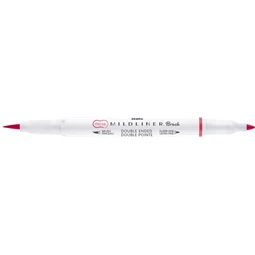 Ecsetirón ZEBRA kétvégű  Mildliner Cool & Refined, piros