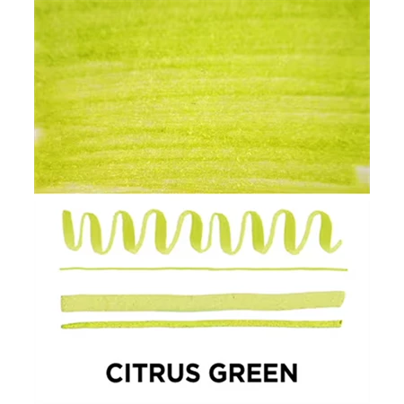 Ecsetirón ZEBRA kétvégű filctoll  Mildliner, ecset 1-4mm és vékony kerek hegy 0,5mm Citrus Green
