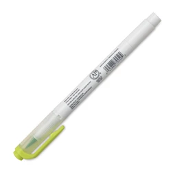Ecsetirón ZEBRA kétvégű filctoll  Mildliner, ecset 1-4mm és vékony kerek hegy 0,5mm Citrus Green