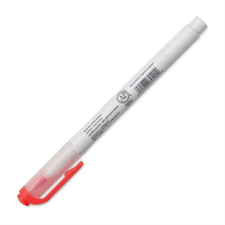Ecsetirón ZEBRA kétvégű filctoll  Mildliner, ecset 1-4mm és vékony kerek hegy 0,5mm Marigold, körömvirág