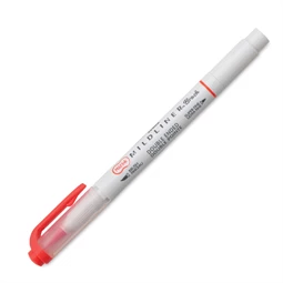 Ecsetirón ZEBRA kétvégű filctoll  Mildliner, ecset 1-4mm és vékony kerek hegy 0,5mm Marigold, körömvirág