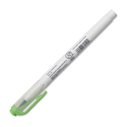 Ecsetirón ZEBRA kétvégű filctoll  Mildliner, ecset 1-4mm és vékony kerek hegy 0,5mm zöld,  Cool and Refined Green